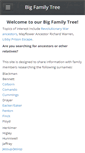 Mobile Screenshot of bigfamilytree.weebly.com