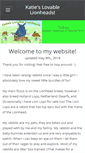 Mobile Screenshot of katieslovablelionheads.weebly.com