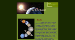 Desktop Screenshot of planets08.weebly.com