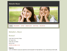 Tablet Screenshot of michellemeyer.weebly.com