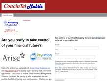 Tablet Screenshot of concintelhomebusinesslive.weebly.com