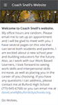 Mobile Screenshot of bhssnell.weebly.com