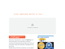 Tablet Screenshot of farmaciaetc.weebly.com