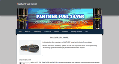 Desktop Screenshot of pantherfuelsaver.weebly.com