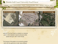 Tablet Screenshot of fgcufoodforest.weebly.com