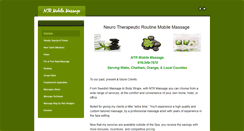 Desktop Screenshot of ntrmassage.weebly.com