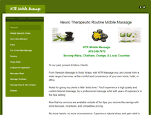 Tablet Screenshot of ntrmassage.weebly.com