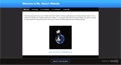 Desktop Screenshot of msstacy.weebly.com