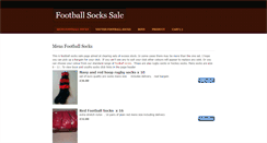 Desktop Screenshot of footballsockssale.weebly.com
