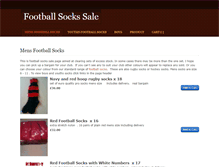 Tablet Screenshot of footballsockssale.weebly.com