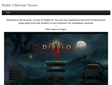 Tablet Screenshot of diablo3ftw.weebly.com