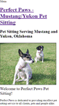 Mobile Screenshot of perfectpaws.weebly.com