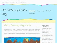 Tablet Screenshot of mrsmckelvey.weebly.com