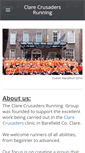 Mobile Screenshot of clarecrusadersrunning.weebly.com