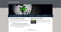 Desktop Screenshot of mrsvssciencesite.weebly.com