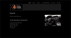 Desktop Screenshot of fourcleanwheels.weebly.com