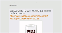 Desktop Screenshot of 321mixtapes.weebly.com