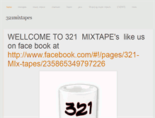 Tablet Screenshot of 321mixtapes.weebly.com