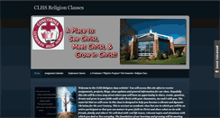 Desktop Screenshot of pastorborchersreligionclasses.weebly.com