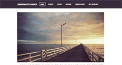Desktop Screenshot of bridgewaterchurch.weebly.com