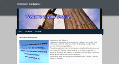 Desktop Screenshot of destinationintelligence.weebly.com