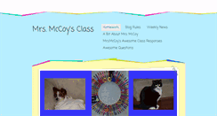 Desktop Screenshot of mrsmccoys.weebly.com