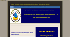 Desktop Screenshot of bluefirefranchisedevelopment.weebly.com