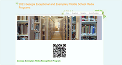 Desktop Screenshot of 2011gaexmsmediaprograms.weebly.com
