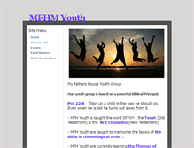 Tablet Screenshot of mfhyouth.weebly.com