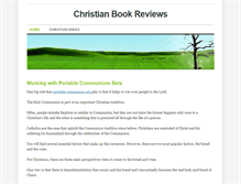 Tablet Screenshot of christianbooksreview.weebly.com