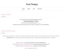 Tablet Screenshot of facets.weebly.com