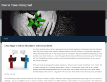 Tablet Screenshot of howtomakemonefast.weebly.com