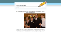 Desktop Screenshot of insurancelady.weebly.com