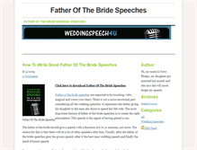 Tablet Screenshot of father-of-the-bride-speeches.weebly.com