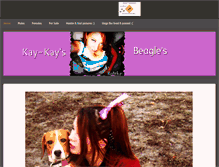 Tablet Screenshot of kksbeagles.weebly.com