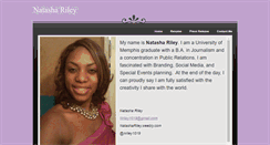 Desktop Screenshot of natashariley.weebly.com