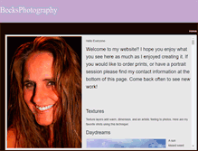 Tablet Screenshot of becksphotography.weebly.com