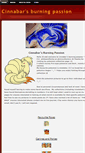 Mobile Screenshot of cinnabarsburningpassion.weebly.com