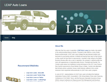 Tablet Screenshot of leapautoloans.weebly.com