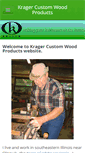Mobile Screenshot of kragerwoodworking.weebly.com