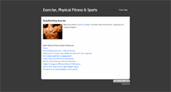 Desktop Screenshot of exercisefitness.weebly.com