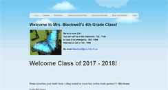Desktop Screenshot of bblackwell419.weebly.com