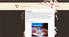 Desktop Screenshot of mademoiselledublin.weebly.com