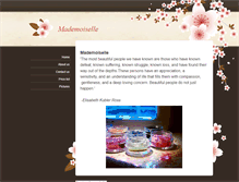 Tablet Screenshot of mademoiselledublin.weebly.com