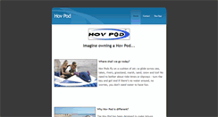 Desktop Screenshot of hovpod.weebly.com