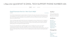 Desktop Screenshot of gmailtechnicalsupportnumber.weebly.com