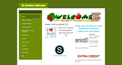 Desktop Screenshot of msbrantleysclass.weebly.com
