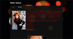 Desktop Screenshot of glittertattooz.weebly.com