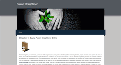 Desktop Screenshot of fusionstraightener.weebly.com