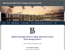 Tablet Screenshot of bhscollegeandcareer.weebly.com
